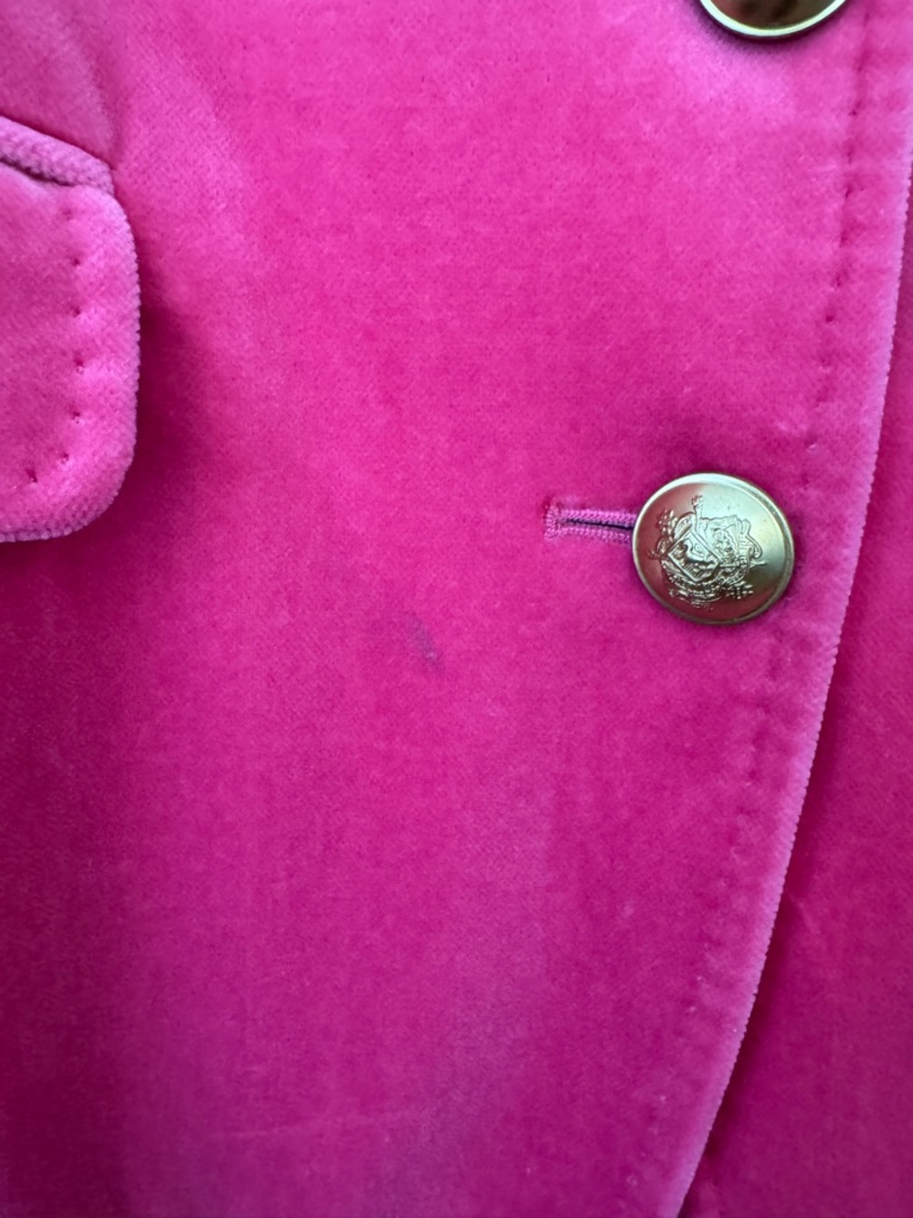 J.Crew Pink Cotton Velvet Blazer - Picture 5 of 5